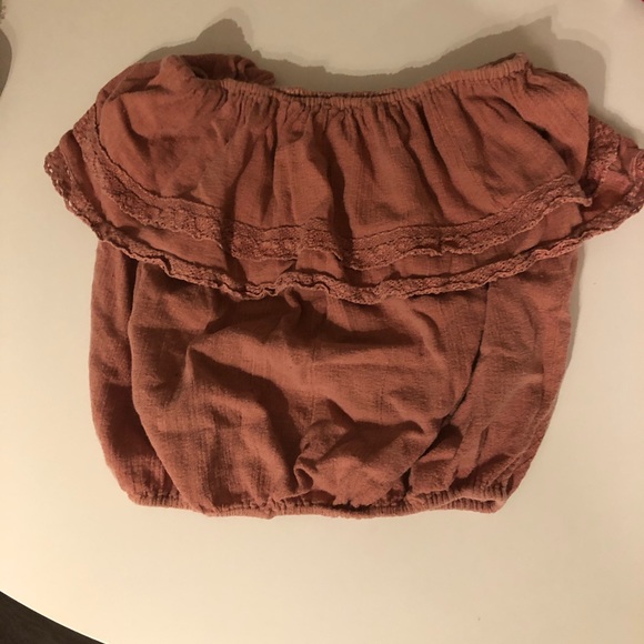 ruffled tube top - Picture 3 of 3